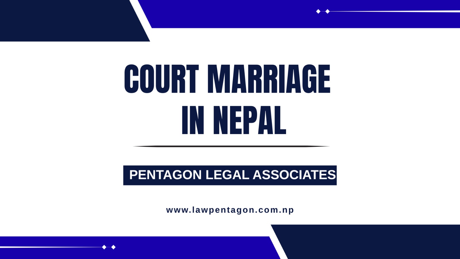 Court marriage ceremony